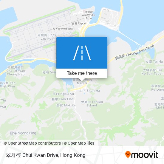 翠群徑 Chui Kwan Drive map