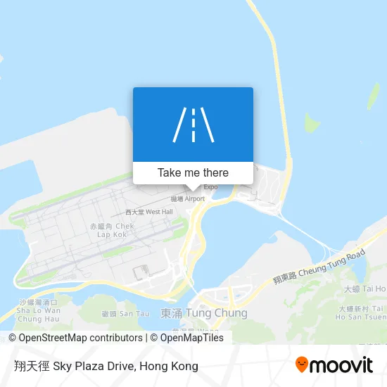 翔天徑 Sky Plaza Drive map