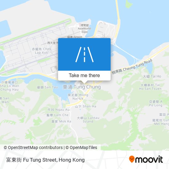 富東街 Fu Tung Street map