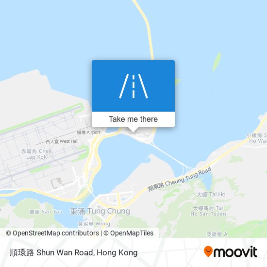 順環路 Shun Wan Road map