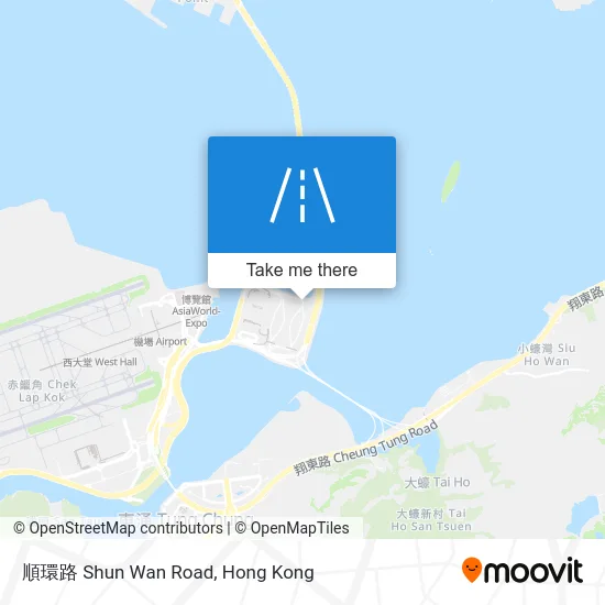 順環路 Shun Wan Road map