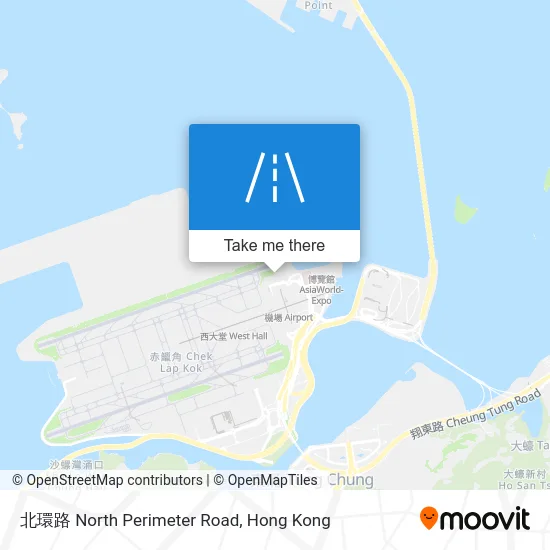 北環路 North Perimeter Road map