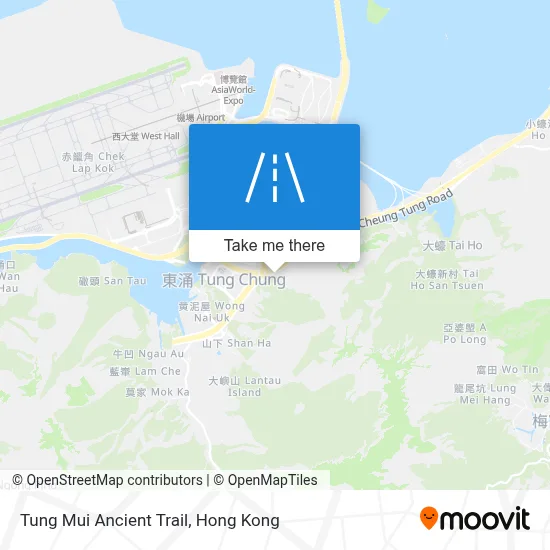 Tung Mui Ancient Trail map
