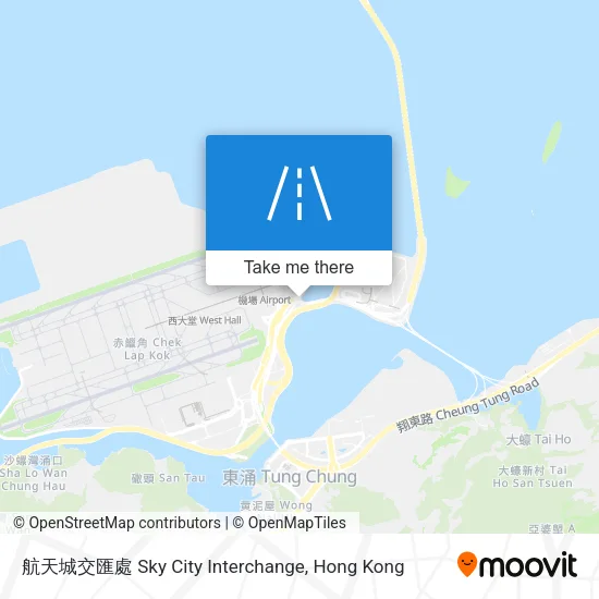 航天城交匯處 Sky City Interchange地圖