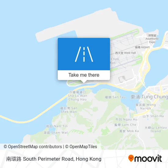 南環路 South Perimeter Road map