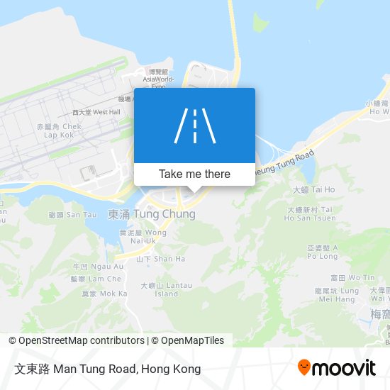 文東路 Man Tung Road map