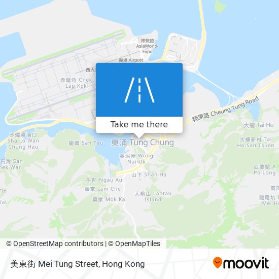 美東街 Mei Tung Street map