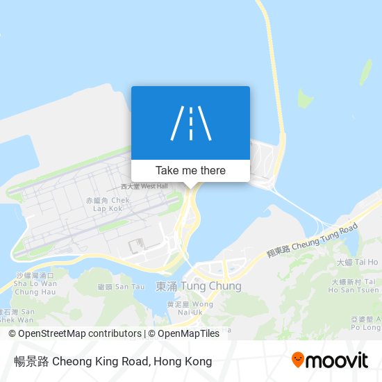 暢景路 Cheong King Road map