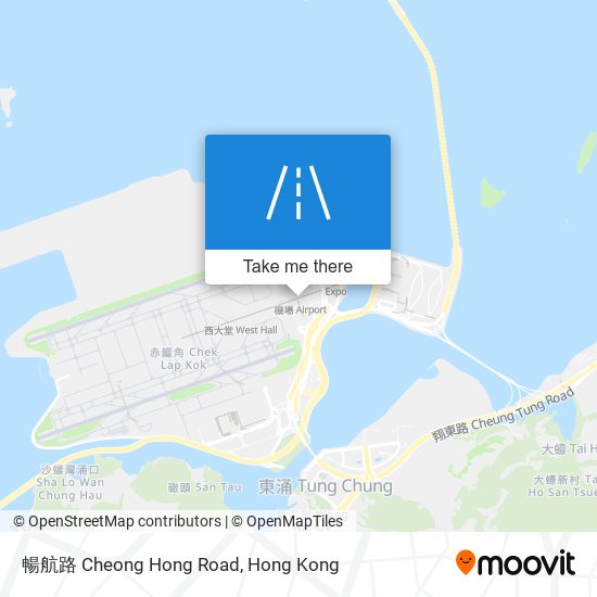暢航路 Cheong Hong Road map
