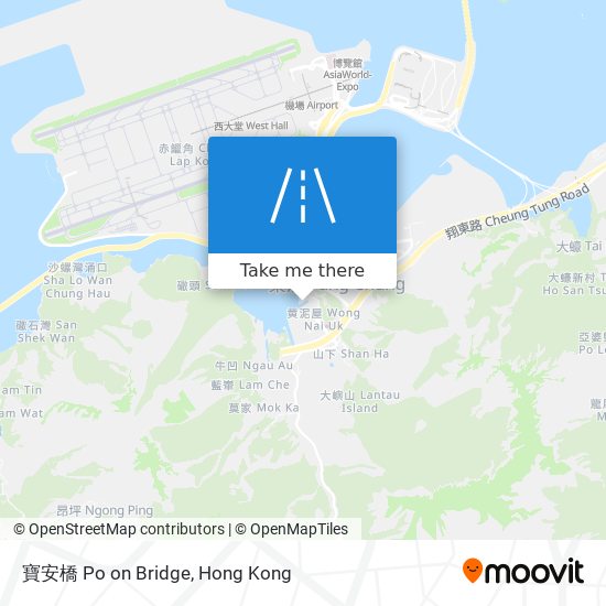 寶安橋 Po on Bridge map