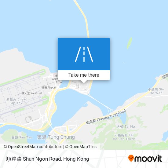 順岸路 Shun Ngon Road map