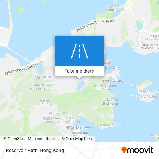 Reservoir Path地圖