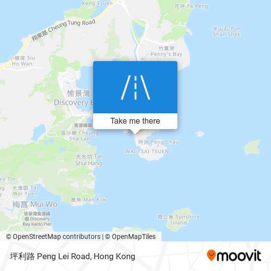 坪利路 Peng Lei Road map