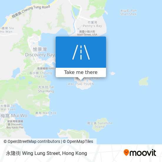 永隆街 Wing Lung Street map