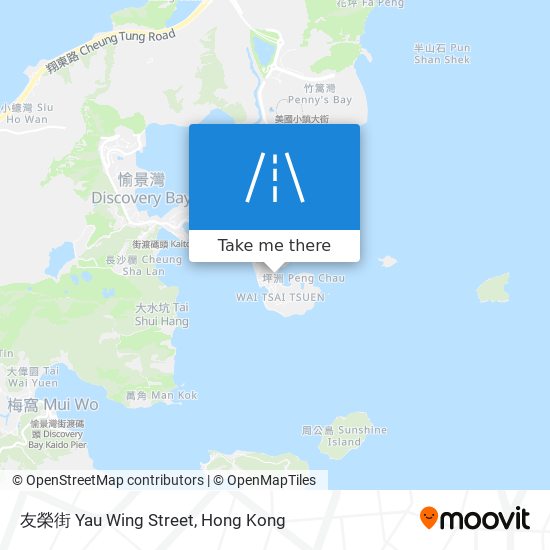 友榮街 Yau Wing Street map