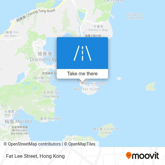 發利街 Fat Lee Street map