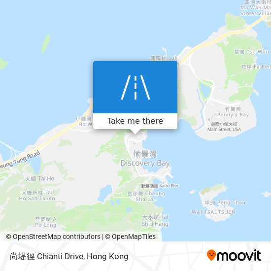 尚堤徑 Chianti Drive map