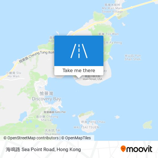 海鳴路 Sea Point Road map
