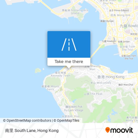 南里 South Lane map