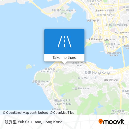 毓秀里 Yuk Sau Lane map