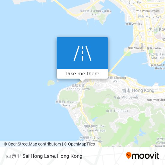 西康里 Sai Hong Lane map