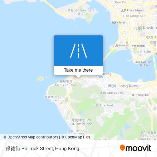 保德街 Po Tuck Street map