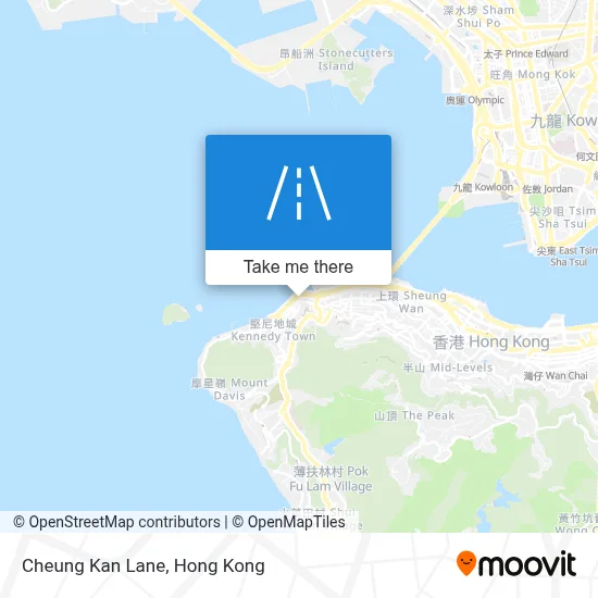 長庚里 Cheung Kan Lane map