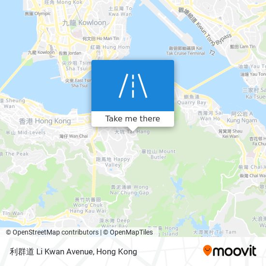 利群道 Li Kwan Avenue map