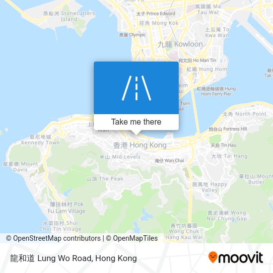 龍和道 Lung Wo Road地圖