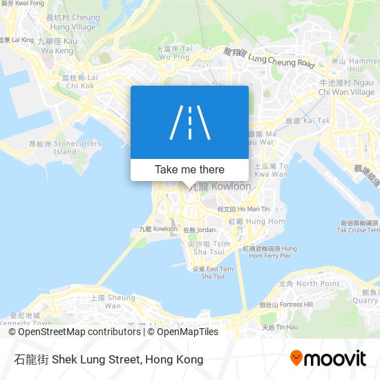 石龍街 Shek Lung Street map