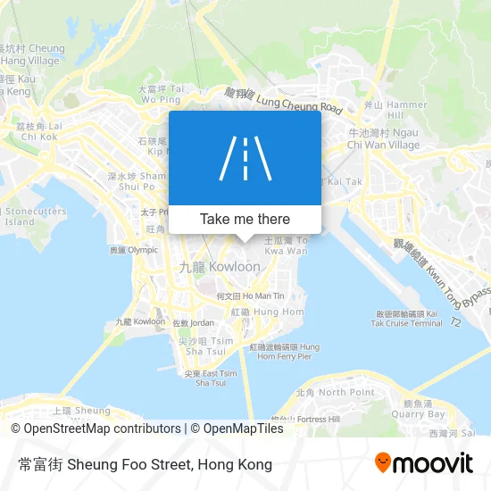 常富街 Sheung Foo Street map