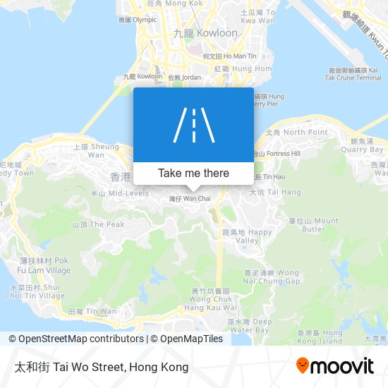 太和街 Tai Wo Street map