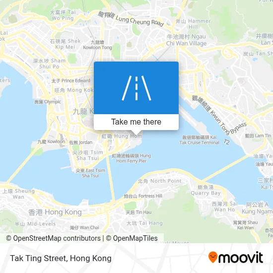 Tak Ting Street map