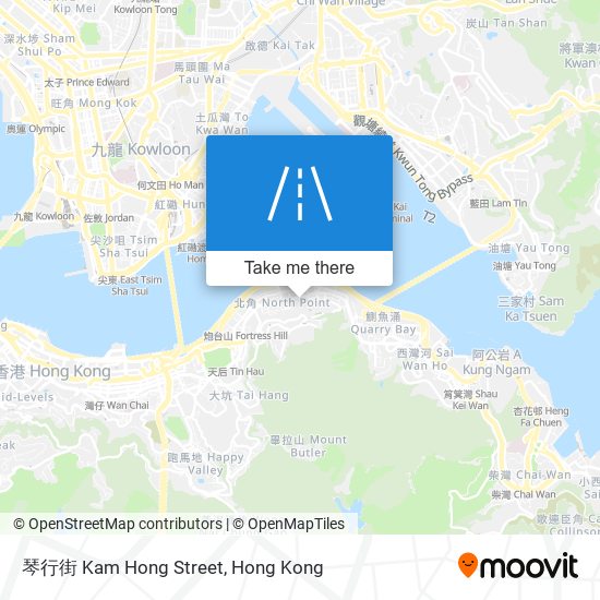 琴行街 Kam Hong Street map