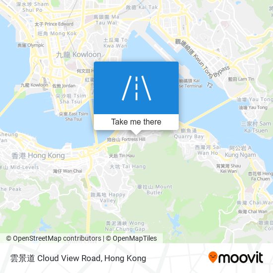 雲景道 Cloud View Road map