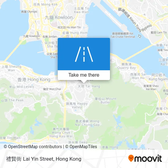 禮賢街 Lai Yin Street map