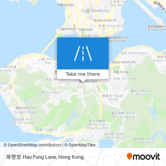 厚豐里 Hau Fung Lane map