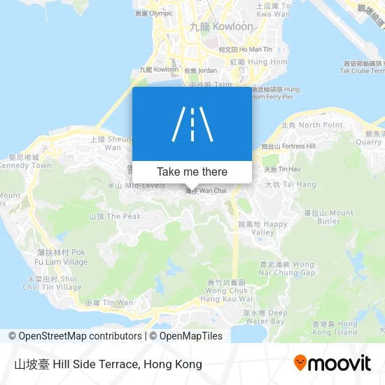 山坡臺 Hill Side Terrace地圖