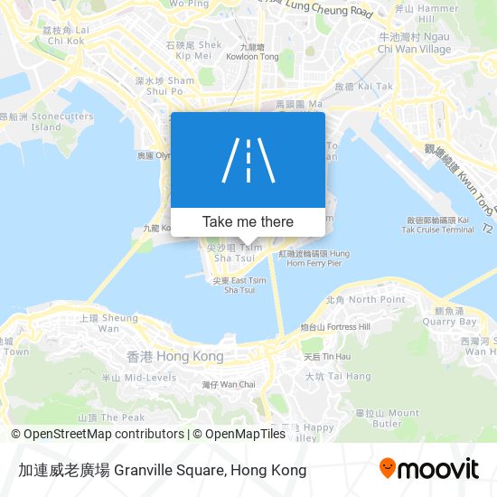 加連威老廣場 Granville Square map