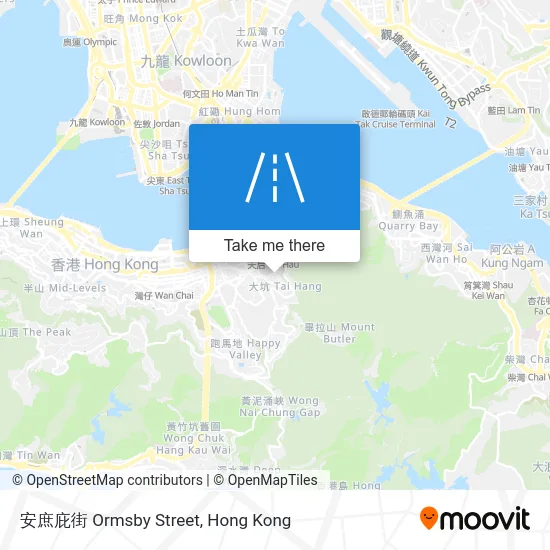 安庶庇街 Ormsby Street map