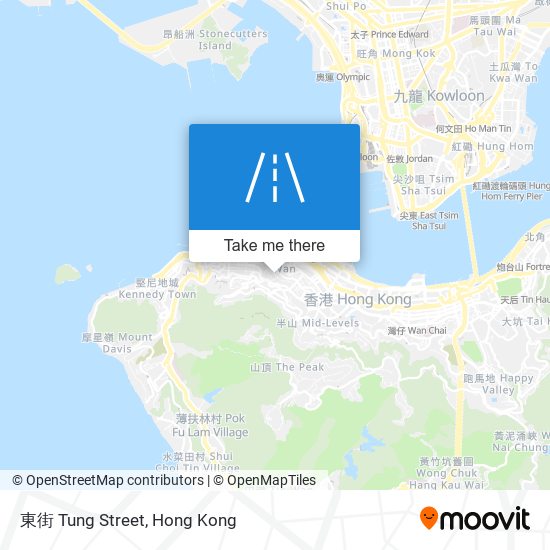 東街 Tung Street map