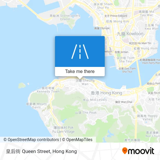 皇后街 Queen Street map