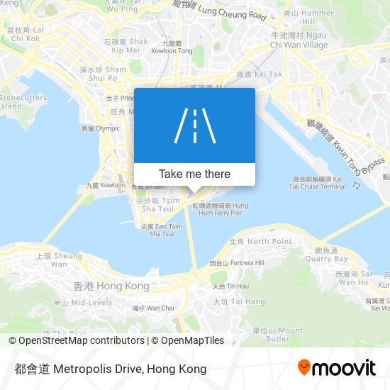 都會道 Metropolis Drive map