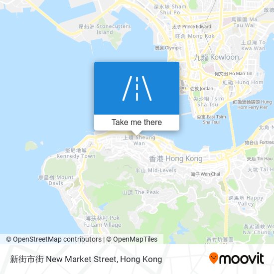 新街市街 New Market Street map