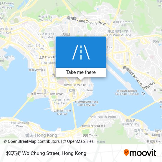和衷街 Wo Chung Street map
