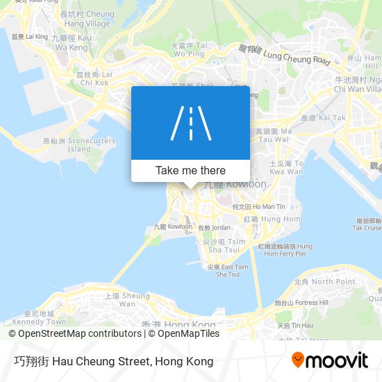 巧翔街 Hau Cheung Street map
