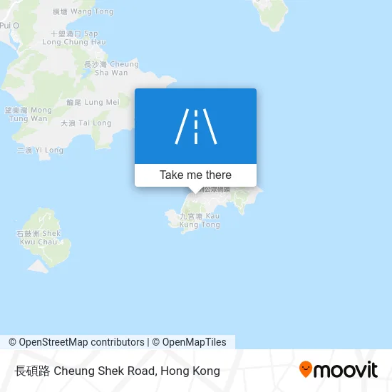 長碩路 Cheung Shek Road map