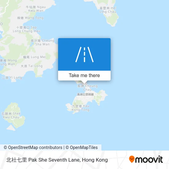 北社七里 Pak She Seventh Lane map