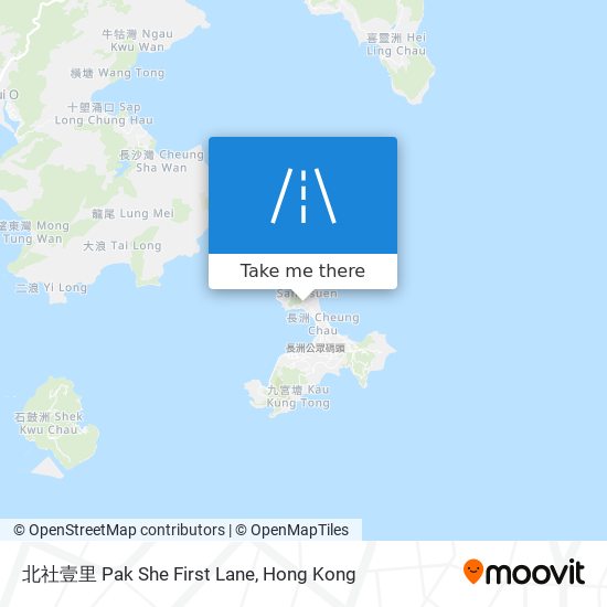 北社壹里 Pak She First Lane map