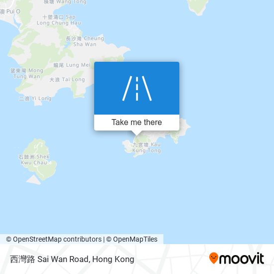 西灣路 Sai Wan Road map